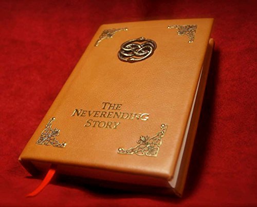 The Neverending Story Leatherbound Replica Book - Bound Leather Book Leather Bound – January 1, 1997