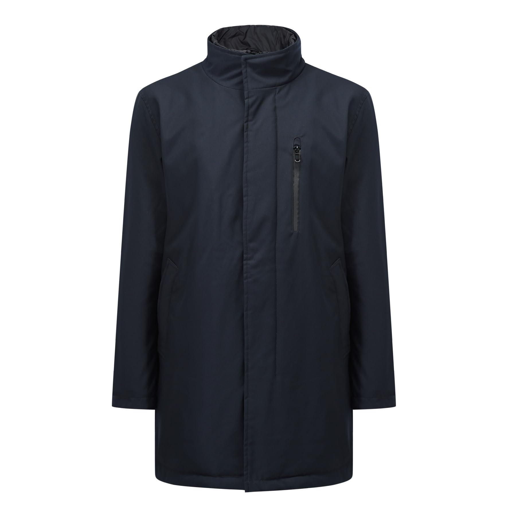 Allthemen Cappotti Uomo Invernale Casual Medio Lungo Parka Regular Fit Piumino Giacca Multifunzionale Outdoor Calda