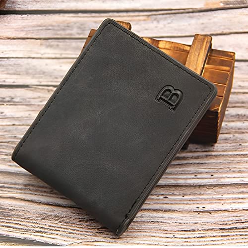 Gifts for him,Men's Billfold and Passcase Wallets, Durable Bifold Wallets, Available in Leather and Canvas Styles (style01)4