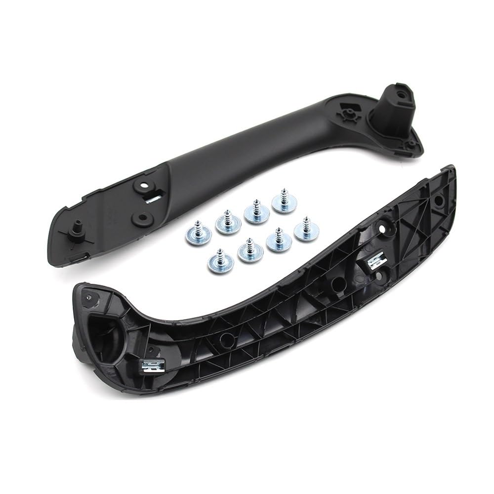 BQWYEDPL Inner Door Handle with Cover Fit for Renault Megane 3 III Fluence 2008-2016 809600015R 197012651. Car Door Latch Handle(Inner Handle-Black 2)