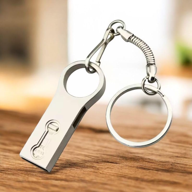 CleverlyGifted 128GB OTG USB Flash Drive, USB 2.0, Dual USB Type C,Metal USB Pendrive, 15mbps Speed, A Grade Quality Chips, Pendrive for Mobile, 1Pc