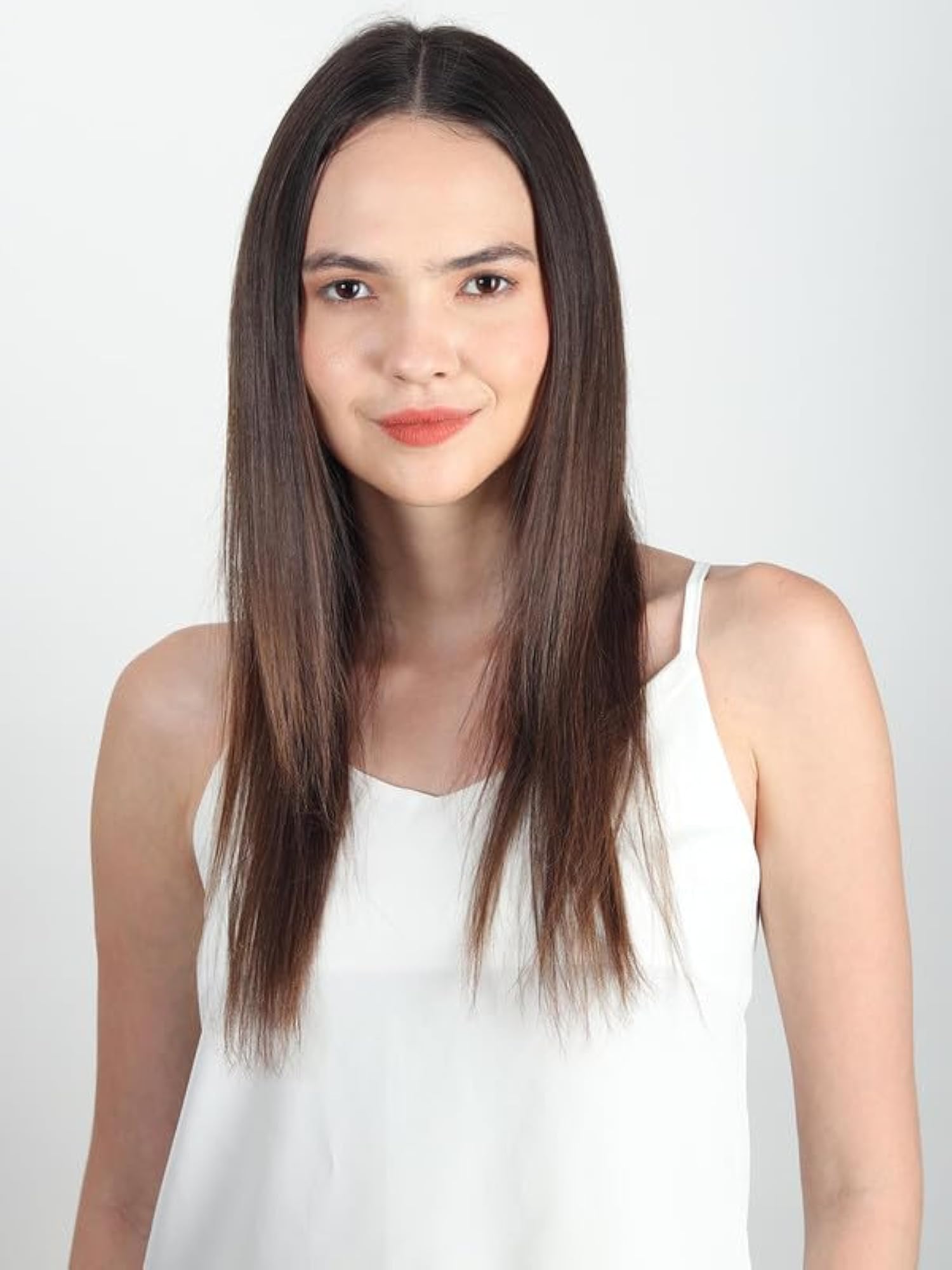 Clip In Hair Extension 22 Inch Natural Black