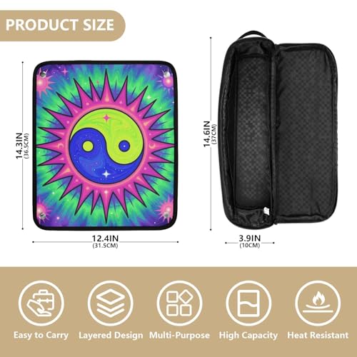 Bolsa de viaje para herramientas de cabello con funda térmica miniatura 4