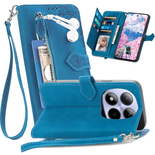 Étui Xiaomi Redmi Note 15 Pro 5G compagnon de voyage à motif floral rétro mujer
