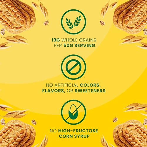 Image of belVita Breakfast Bars Biscuits, Golden Oat, 30 Total Packs, 6 Boxes (4 Biscuits Per Pack)