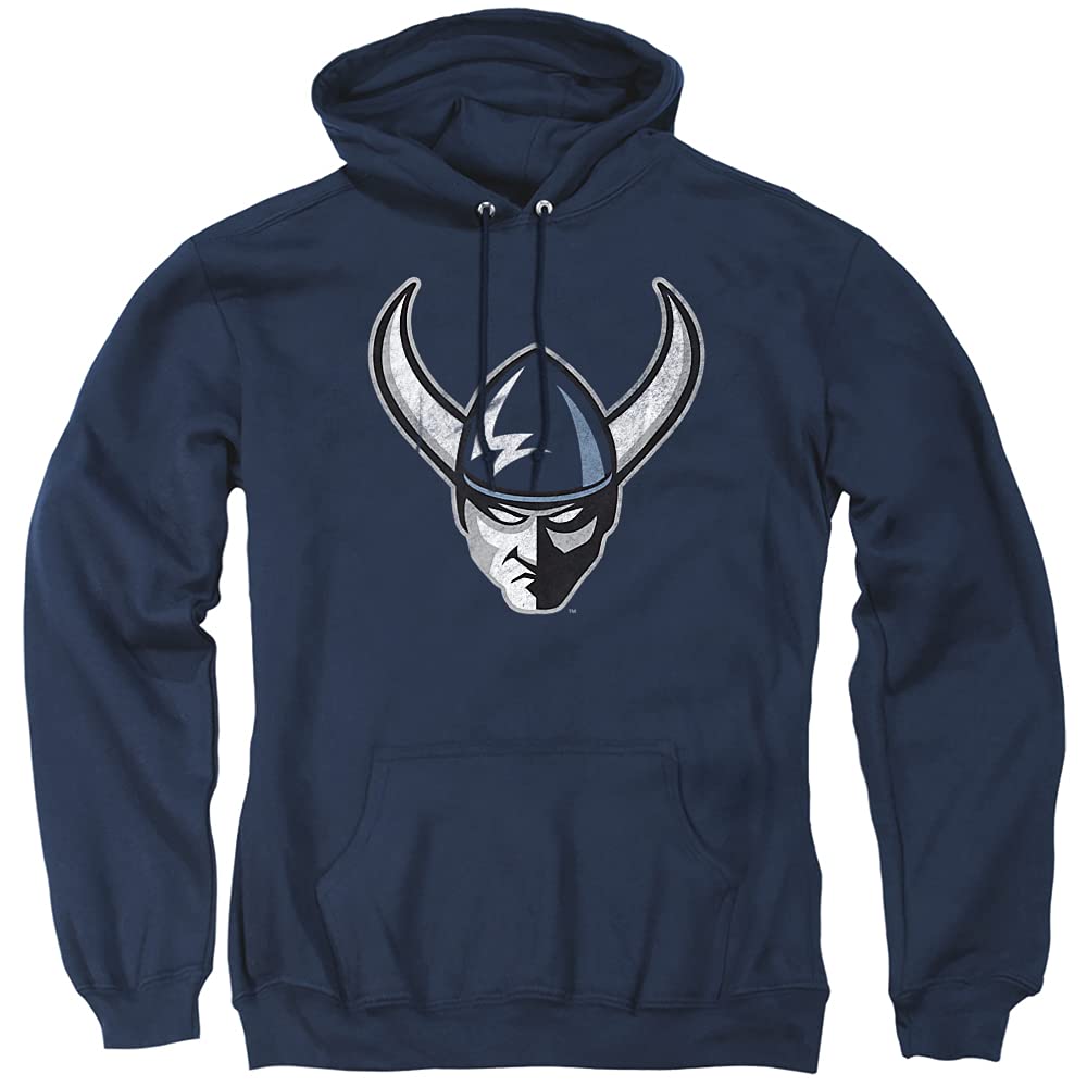 LOGOVISION Official Collegiate Distressed Primary Logo Adult Pullover Hoodie Collection — view 531
