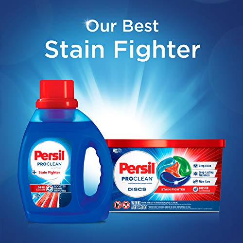 Persil ProClean Stain Fighter Liquid Laundry Detergent, 150 Fluid Ounces, 75 Loads
