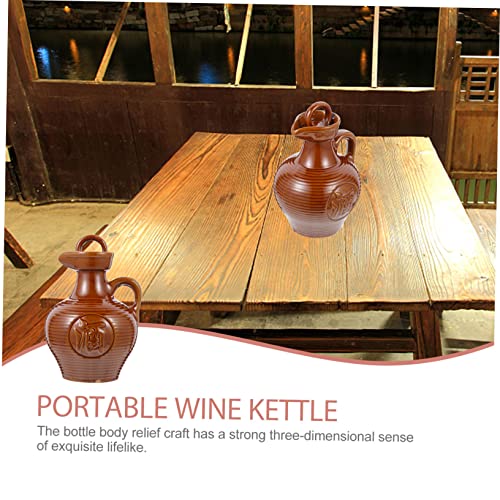 Pot à Vin en Céramique 500ml Carafe Élégante pour Repas en Restaurant - 5