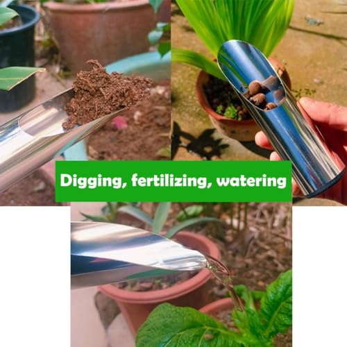 Pala para Jardín de Acero Inoxidable Multifuncional miniatura 4