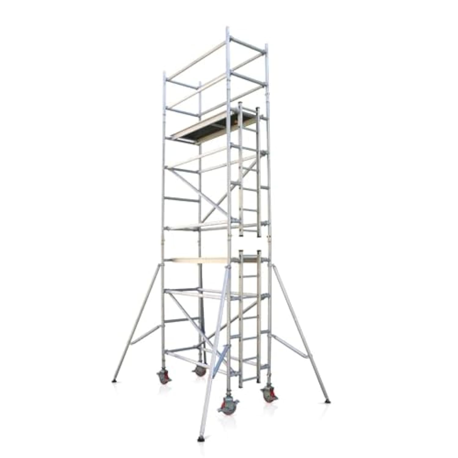 Aluminum Scaffolding Single Width 0.8X1.8 Tower Height 2.7 Mtrs