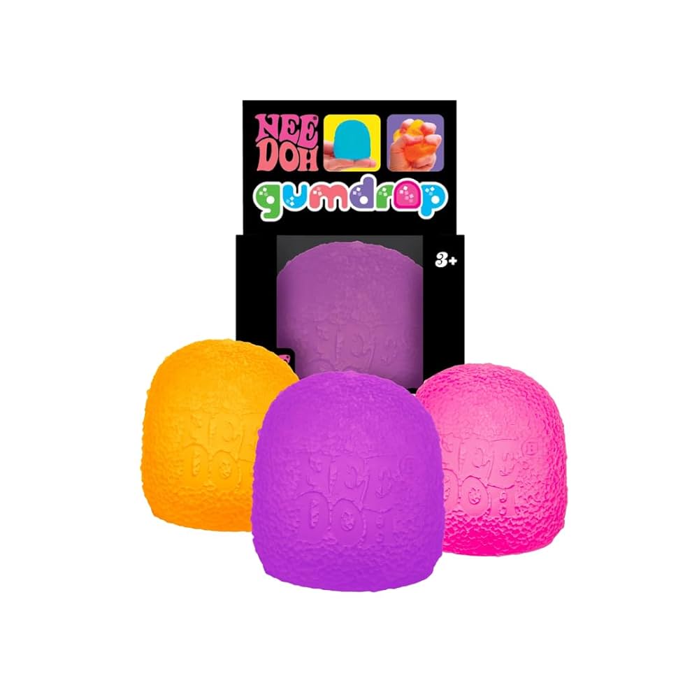Schylling NeeDoh gum dreamdropなど　3点セット Schylling NeeDoh Gumdrop Textured Sensory Fidget Toy Colors