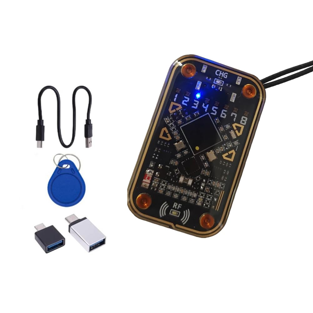 Émulateur de Carte à Puce sans Contact Chameleon Ultra à Coque Époxy Parfaite Compatible avec NFC Read Writer (Compatible)