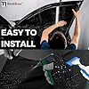 Charcoal 2PLY Air Nano Ceramic 20% VLT Car Tint 20 in x 5 FT Professional Window Tint Heat, UV 99%, and IRR 93% to 95% Tint for Cars or Building Adhesive Film Easy Shrink, Plotter Friendly