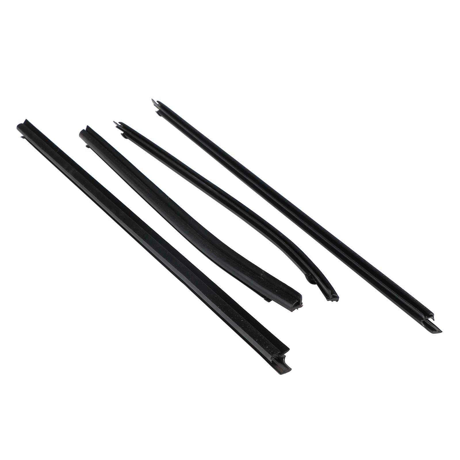 Diqxlgs One Color 4Pcs Weatherstrip For Isuzu For Dmax 2012 2013 2014 2015 2016 2017 2018 Car Accessoriess Parts