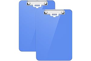 Hongri Blue Plastic Clipboards for Blue Jobs