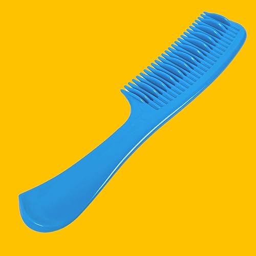 Miniatura 20 de Allegro Combs 1003 - Peine para el cabello con dientes anchos, peine de ducha para cabello rizado, desenredante húmedo o seco, peines para mujer