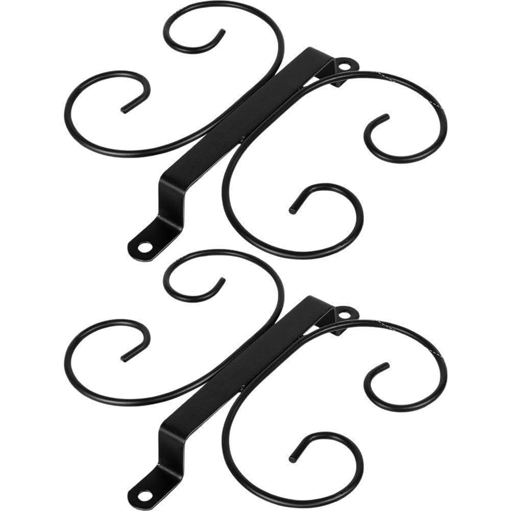 Fjlitx 2 Pcs Hanging Wine Glass Rack, Iron Wine Glass Drying Rack, Under Cabinet Wine Holder, Holds 4 Glasses, Black, Stylish Roll Design