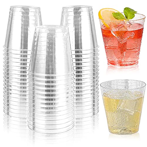 Vasos de chupito de plástico, 30 ml, 50 unidades, vasos de chupito, vasos de plástico, reutilizables, vasos de chupito de 4 cl Cover