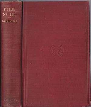 Hardcover Gaboriau, Emile (1832-1973): FILE No 113 Book
