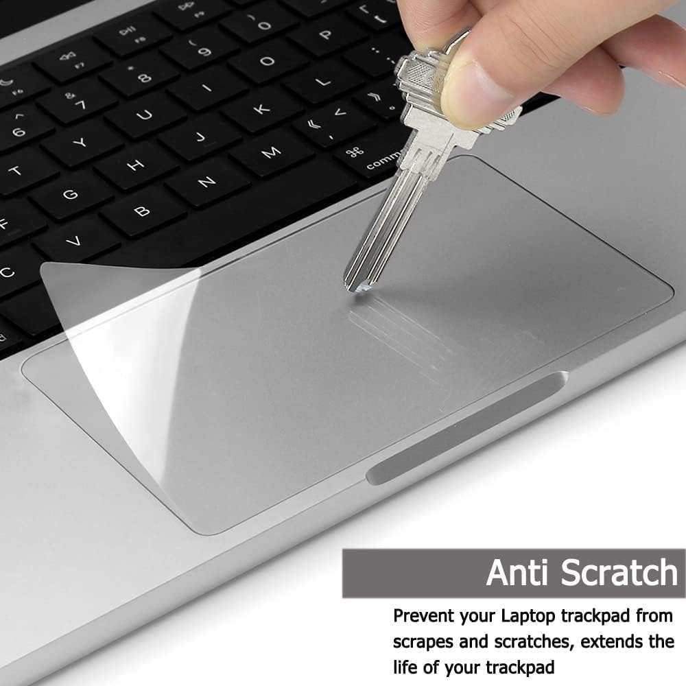 Cover protettiva per trackpad da 13 pollici, per MacBook Air 2025 da 13,6", chip M4 A3240, trasparente, impermeabile, antigraffio, antipolvere, per tastiera e touchpad, accessori protettivi (opaco)