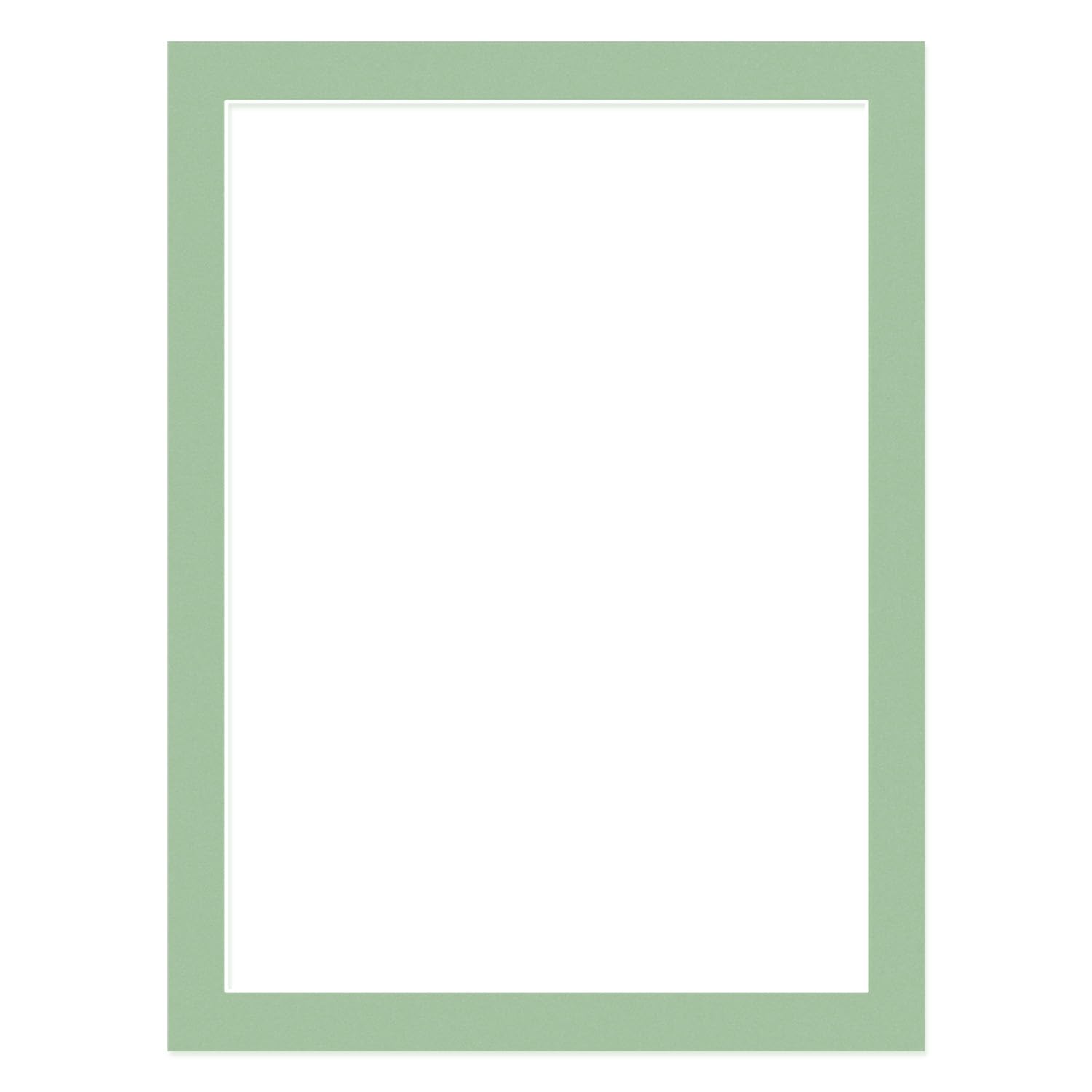 Alison Kingsgate 16x12" Sage Green Picture Mount for 14x10" Aperture — image 1