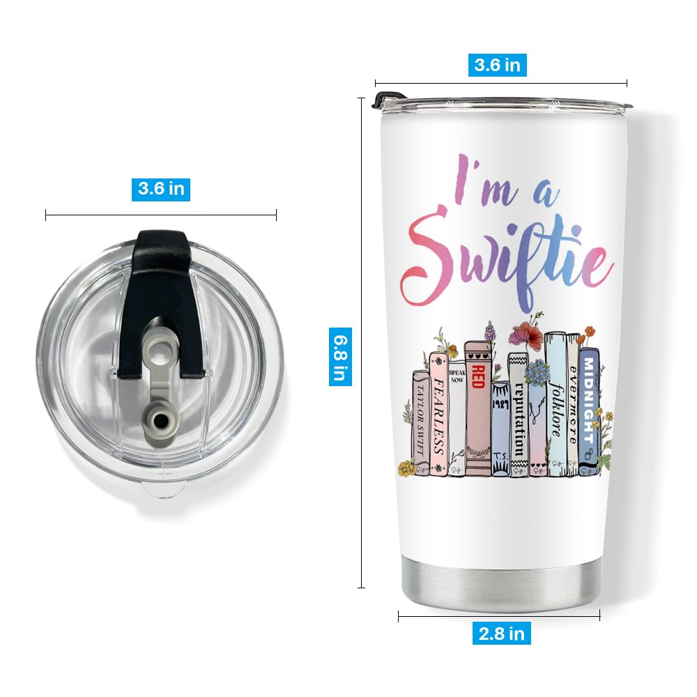 Vaso De Acero Inoxidable Para Fans De Música - 20 Oz, Diseño De álbum, Regalo Personalizado
