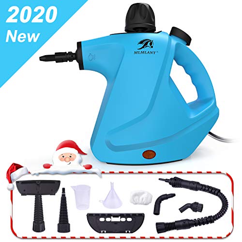 MLMLANT Upgrade Steam Cleaners, Handheld Pressurized Steam Cleaner 450ml Water Tank with 9-Piece