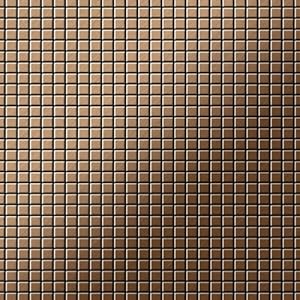 ALLOY Glomesh-Ti-AB Mosaikfliese Metall Titan Kupfer