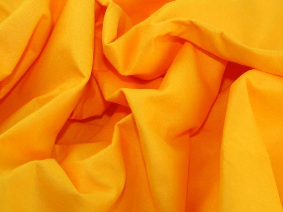 Minerva Rotolo di tessuto in feltro acrilico per giocattoli, artigianato, artigianato e fai da te, giallo girasole, rotolo da 5 metri