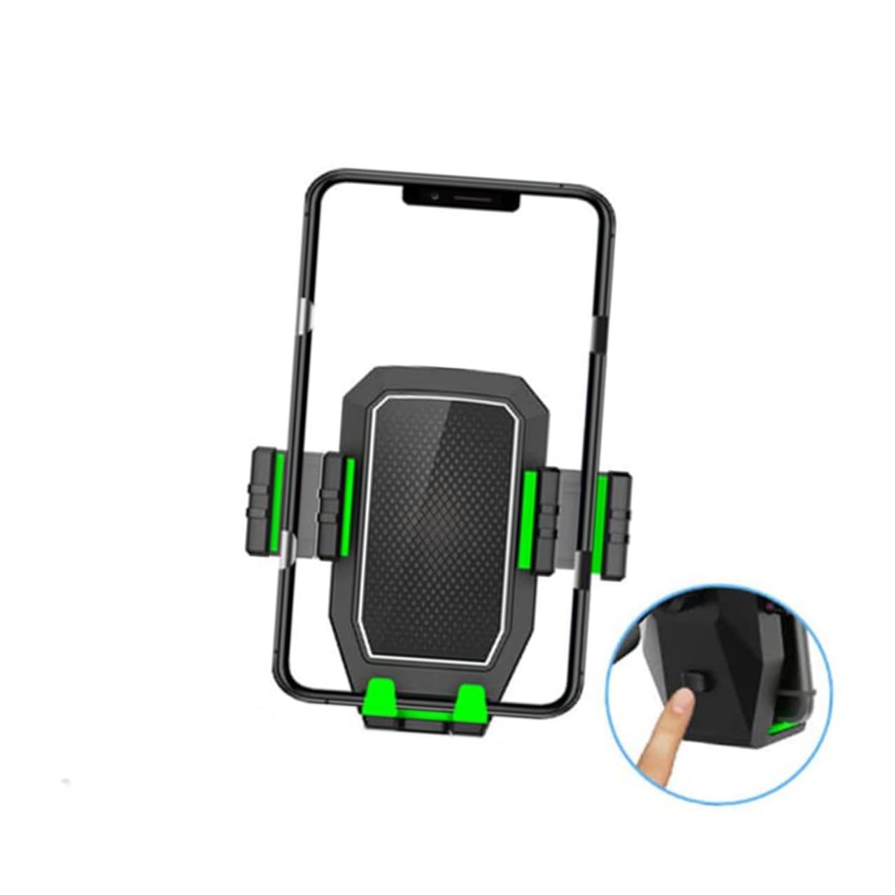 TOPBATHY Soporte para Teléfono con Diseño Material Abs y Metal y Portavasos para Coche Adecuado para Conducción y Carrito de Golf
