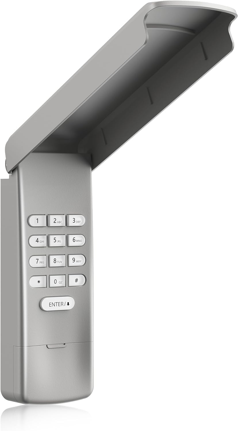 Universal Garage Door Opener Keypad, Compatible with