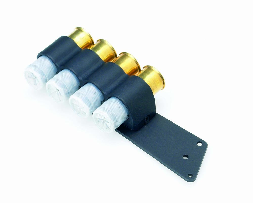 Mesa Tactical 91240 SureShell Aluminum Carrier for Moss 500/590 and Mav 88 (4-Shell, 12-GA)