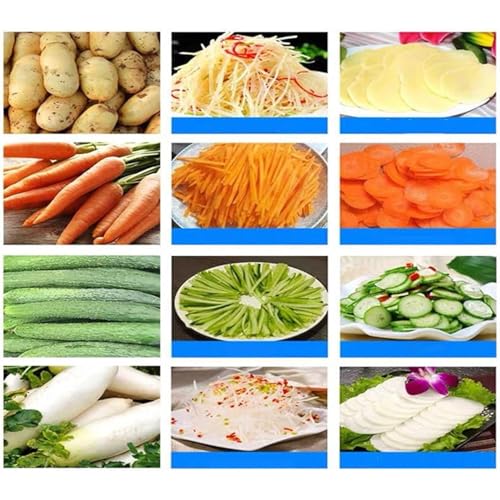 Cortadora Eléctrica de Verduras Acero Inoxidable 180W miniatura 7