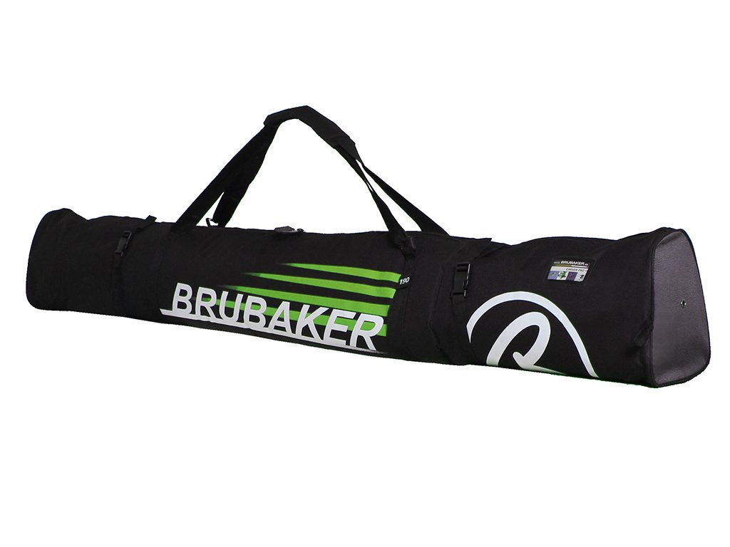 Brubaker Davos Ensemble comprenant sac de ski et sac à chaussures pour 1 paire de skis, bâtons et chaussures