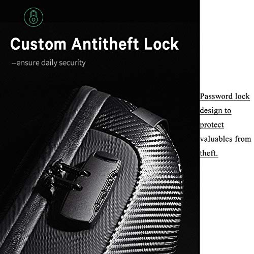 OZUKO Zaino Monospalla Uomo, Borsa a Spalla