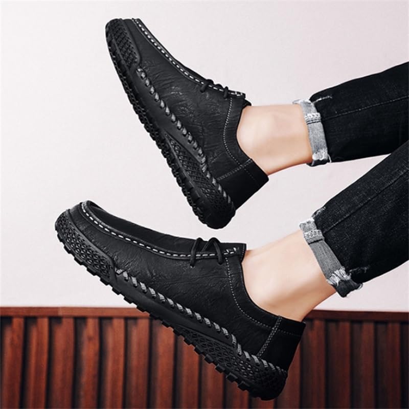 Men's Business Dress Shoes Oxford Shoes Non-Slip Wear-Resistant Versatile Comfortable Breathable Dad Shoes for Men2