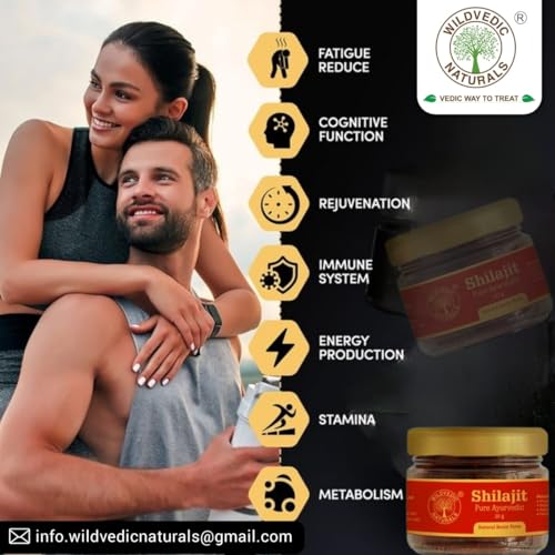 Image of Pure Original Himalayan Origin Shilajit /Shilajeet Resin 20g | Improve Strength & Stamina For Men & Women| Concentrated Formula Stronger Than Pills & Capsules