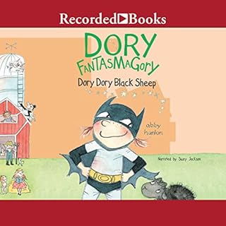 Dory Dory Black Sheep Audiolibro Por Abby Hanlon arte de portada