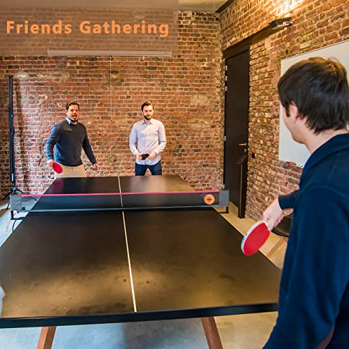 Dorktees Ping Pong Balls, 60Pcs Table Tennis Balls Orange 3-Star A40+, Professional Abs Indoor, Outdoor Training Ping Pong, Game Beer Pong Balls (3-Star-Orange（60Pcs）) #TOP6