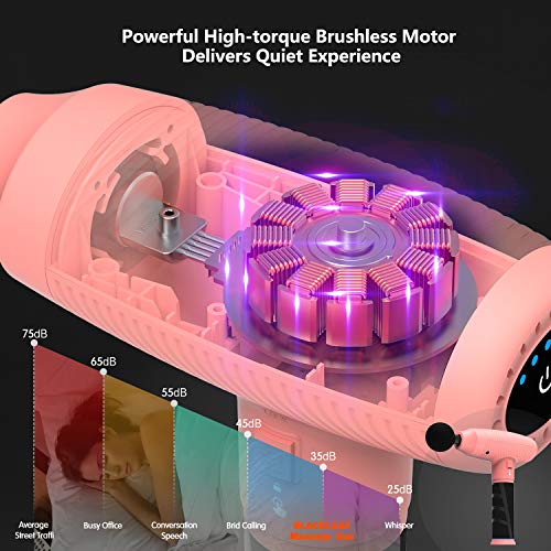 image for BLACKLEAF Massage Gun, Deep Tissue Percussion Muscle Massage Gun for T