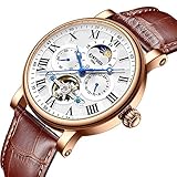 dual 601 motor [Leuchtendial] Dies ist eine sehr gute mechanische männliche Uhr. Es verwendet Leuchtstoff, so dass es genug Licht aufnehmen kann, um ein starkes grünes Licht auszusenden. Selbst in der dunklen Nacht werden Sie keine Zeit vermissen.