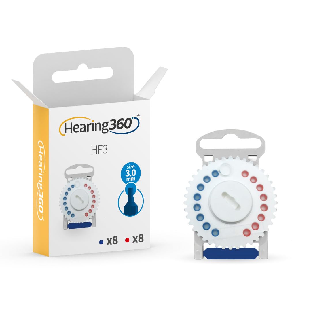 Filtros protector de humos HF3 para audífonos Phonak, Resound, Beltone, Interton