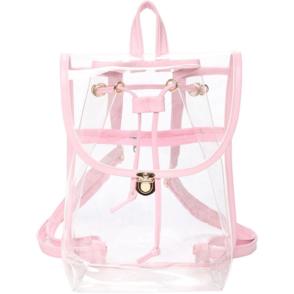 Mochila transparente para estadios universidad y colegio