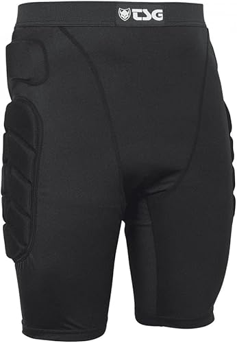 TSG - Pantalón Crash - Protector de equipo para snowboard, patinaje y esquí - Protección 3D para cadera y coxis - Se adapta a hombres y mujeres -