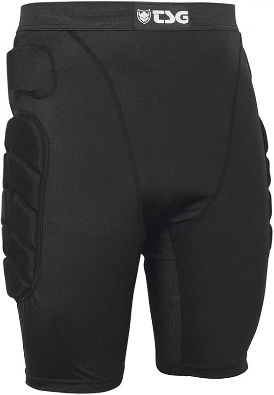 TSG - Crash Pant All Terrain a Protective Shorts Gear Guard for Snowboard, Skate, and Ski - 3D Protection for Hip and Tailbone - Fits Men and Women
