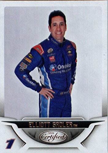 2016 Certified Racing #89 Elliott Sadler Racing Card
