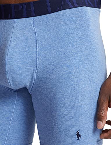 Image of POLO RALPH LAUREN Underwear Boxer Brief, 3-Pack, Stretch Classic Fit, Moisture Wicking Pouch, Regular, Trunk & Long Leg