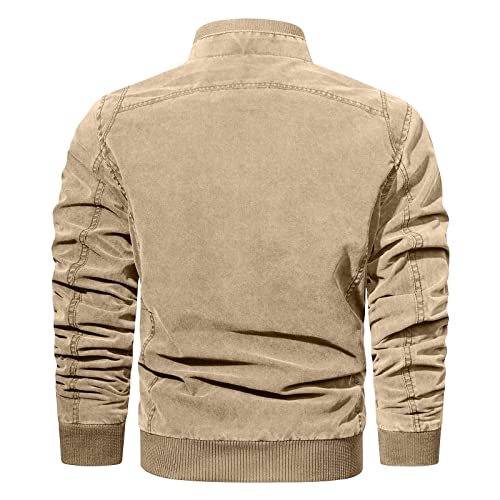 Blouson hiver homme kaki doudoune plusieurs poches XXL - 3