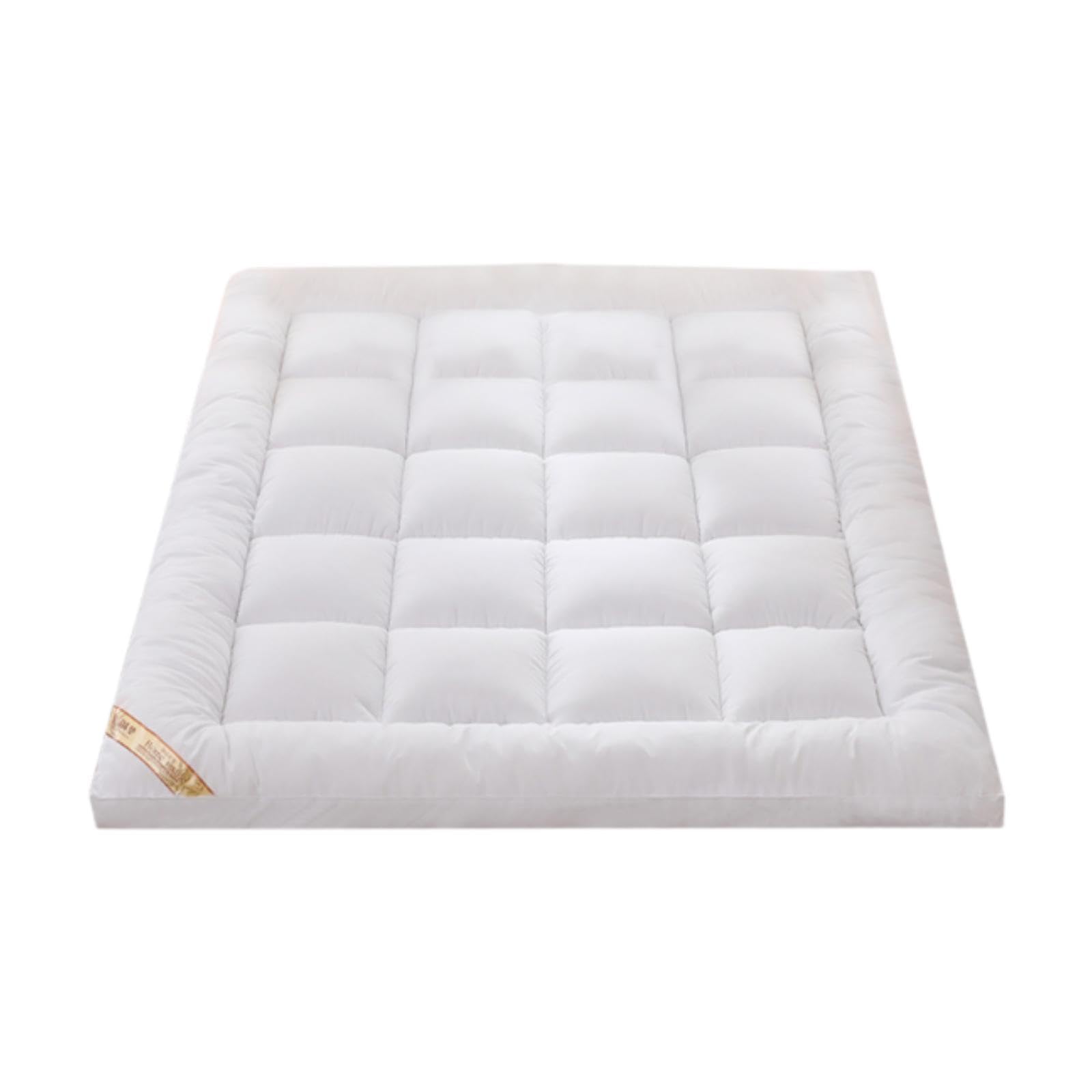 MERISHOPP™ Bed Mattress Topper Pillow Top Quilted Thick Folding Japanese Floor Mattress 150Cmx200Cm