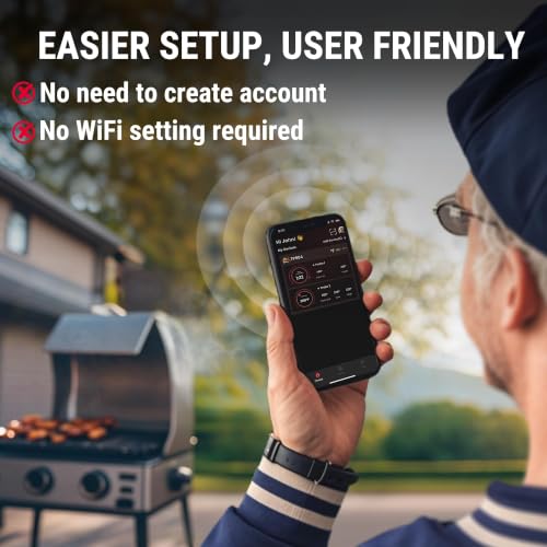 TempPro TempSync 450ft Bluetooth Meat Thermometer for Oven with 2 Probes by TempPro - Used condition - Image 5